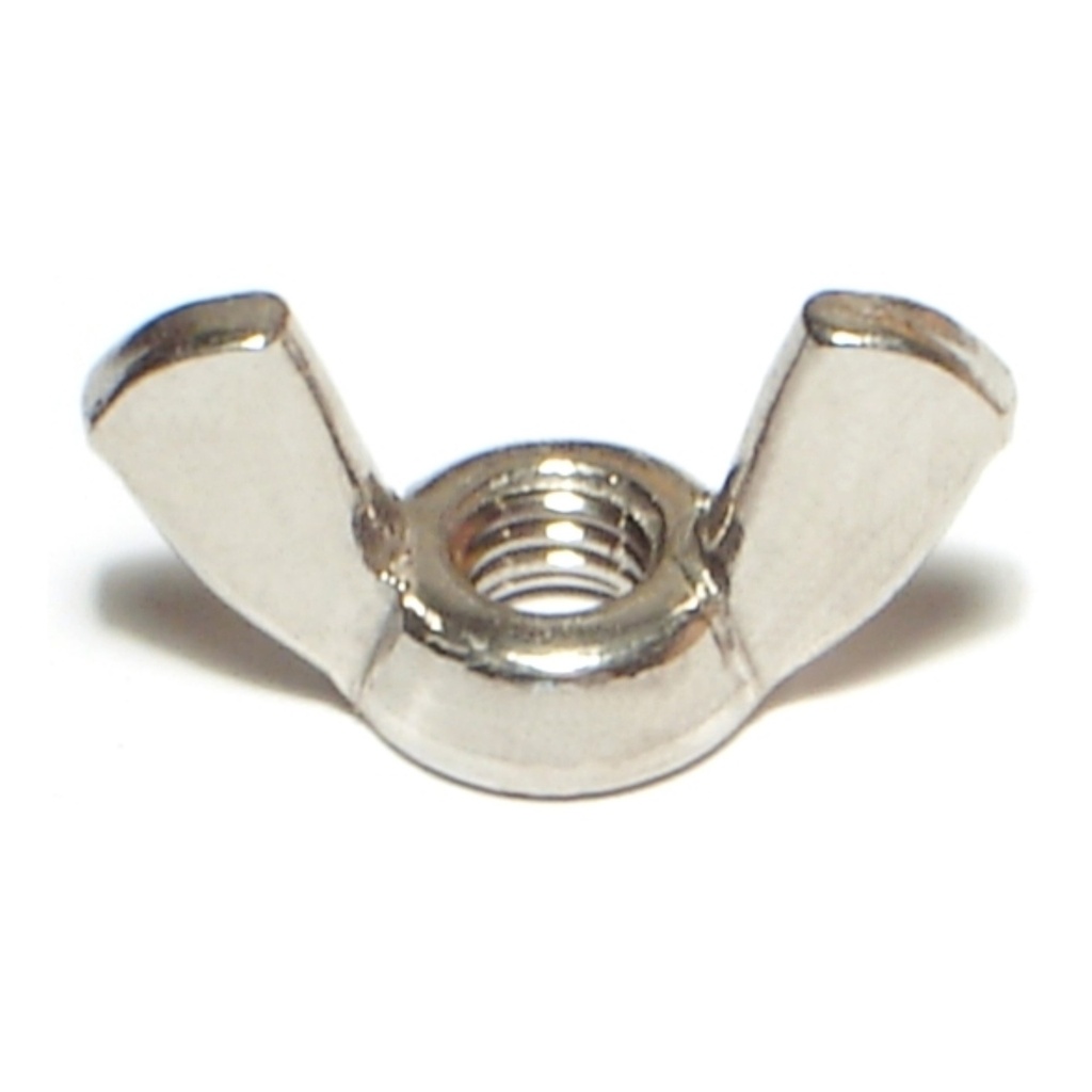 6mm-1.0 Wing Nut SS