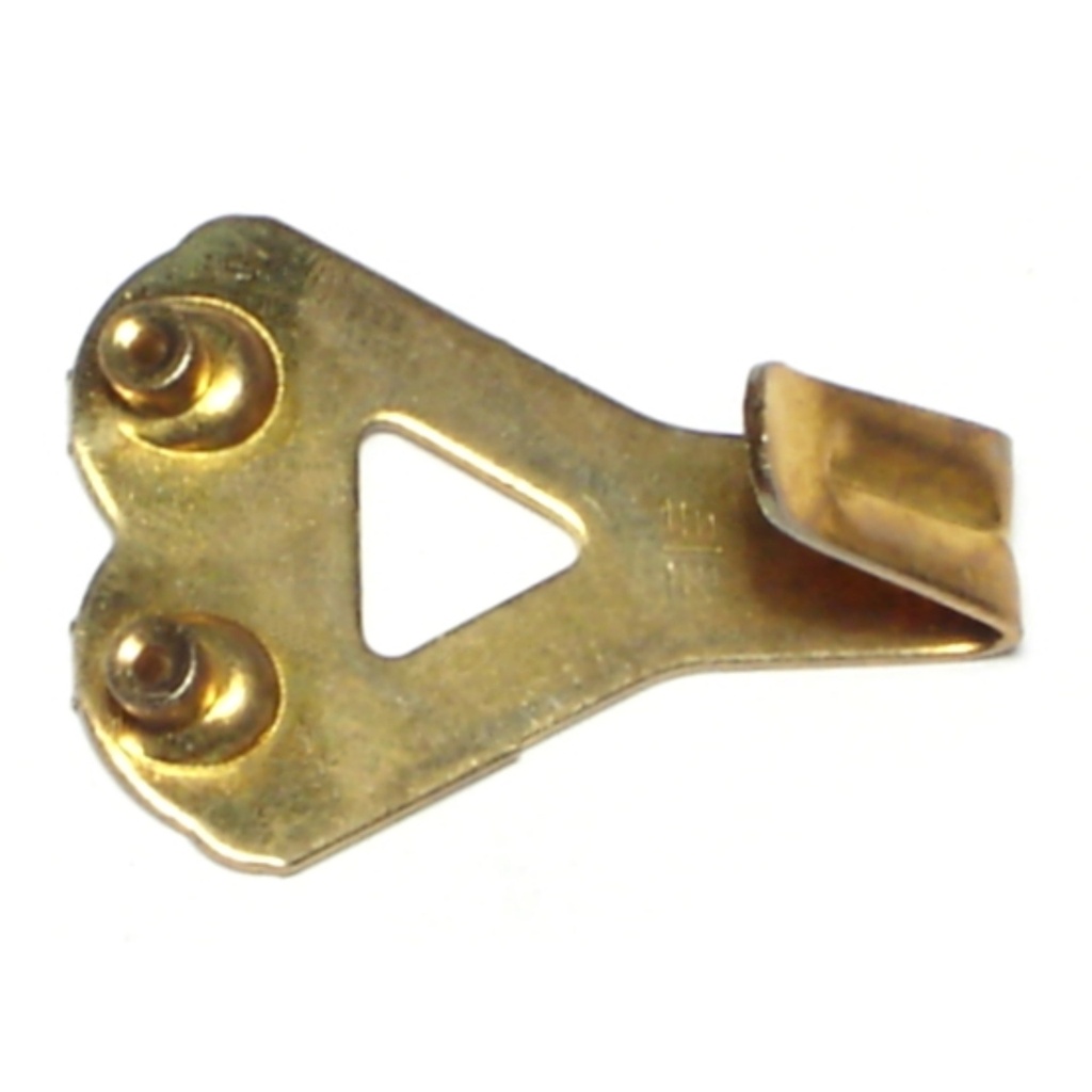 50lb Brass Pic Hanger Brass