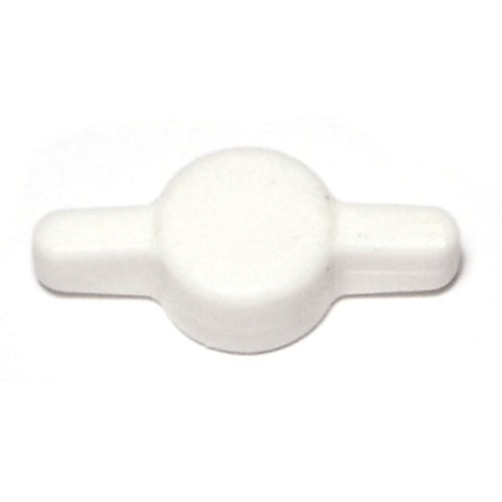 No. 10 White Tee Thumb Knob