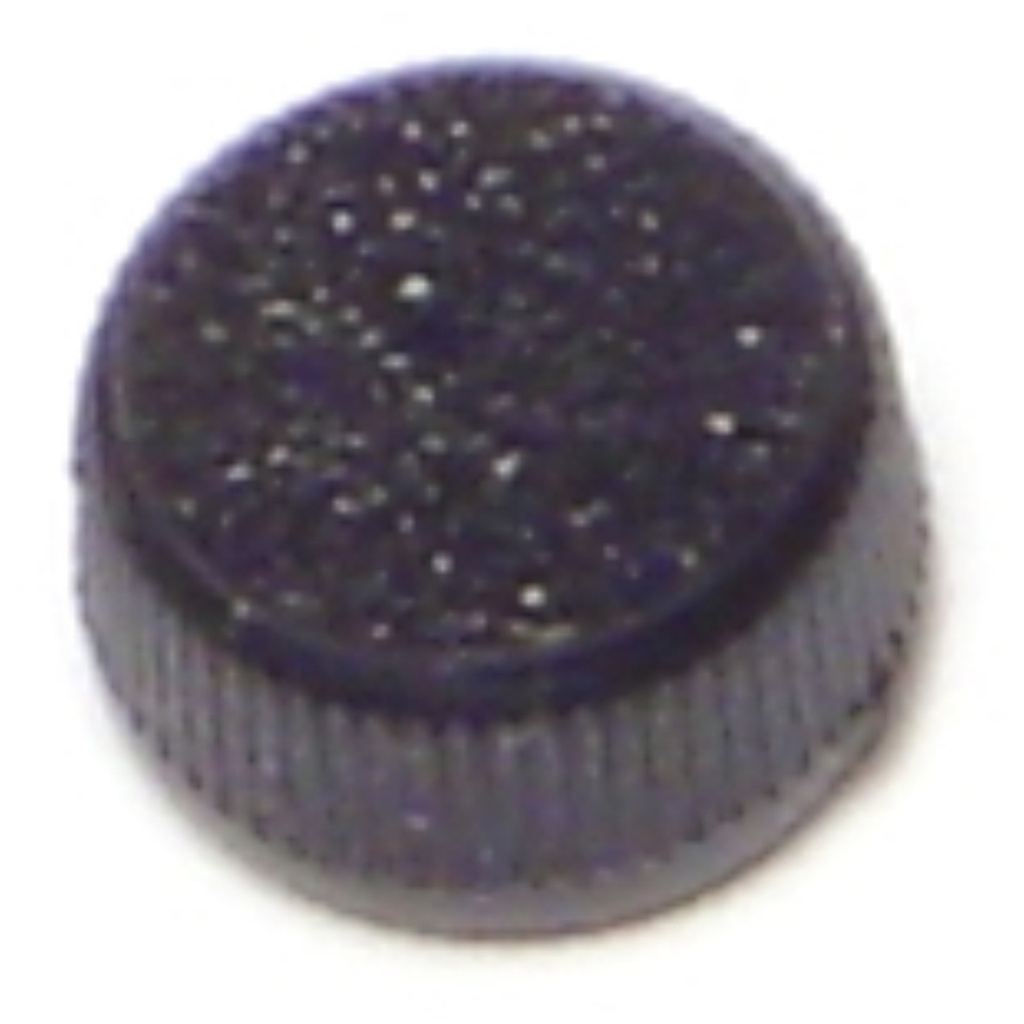 No. 4 Black Round Thumb Knob