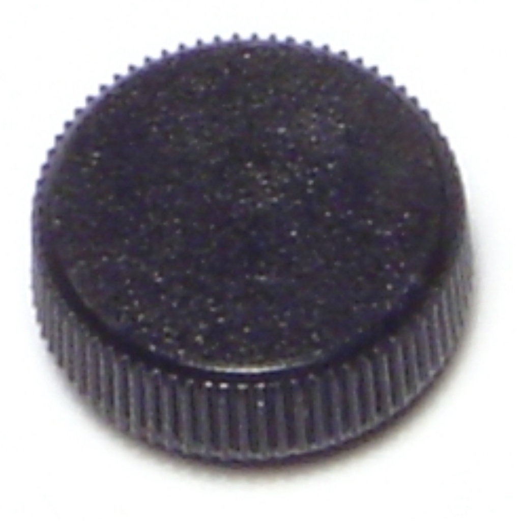 No. 8 Black Round Thumb Knob