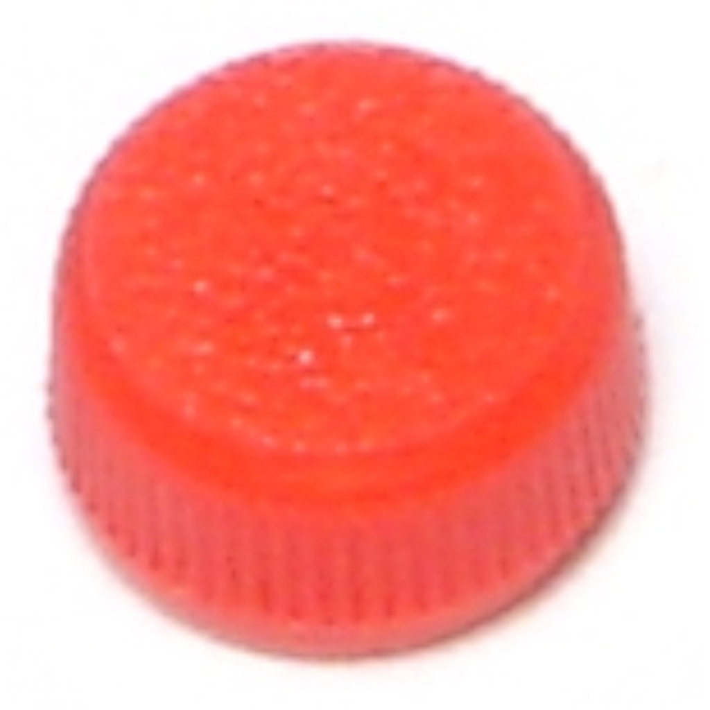 No. 4 Red Round Thumb Knob