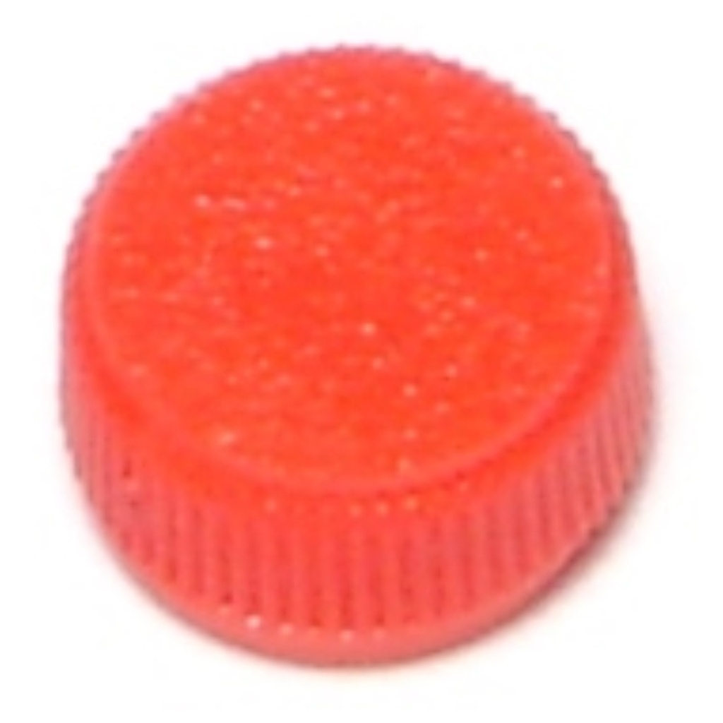No. 6 Red Round Thumb Knob