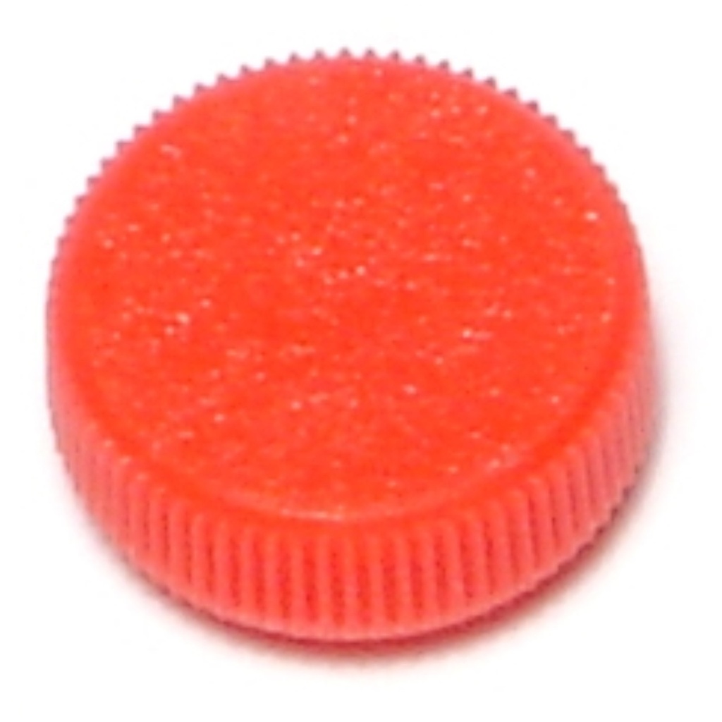 No. 8 Red Round Thumb Knob