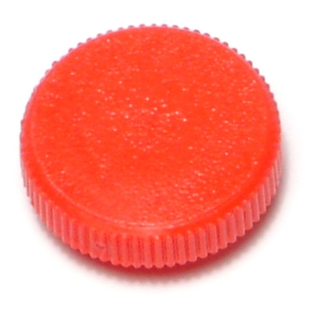 1/4 Red Round Thumb Knob