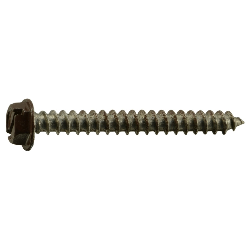8 x 1-1/2 Hex SMS SS Brn
