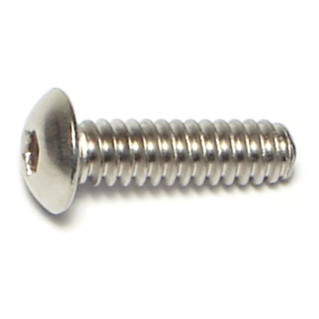 6-32X 1/2 Button Socket SS
