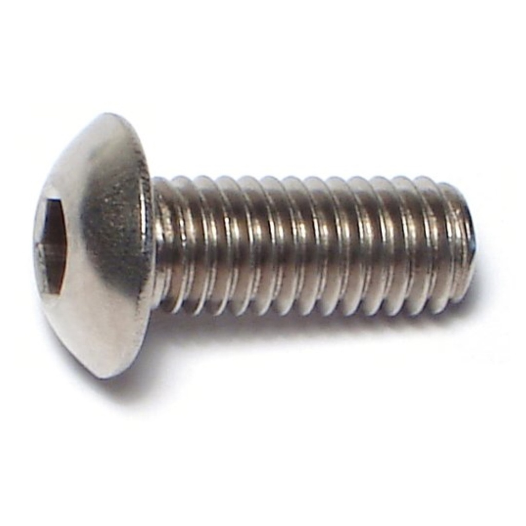 10-32 x 1/2 Button Socket SS