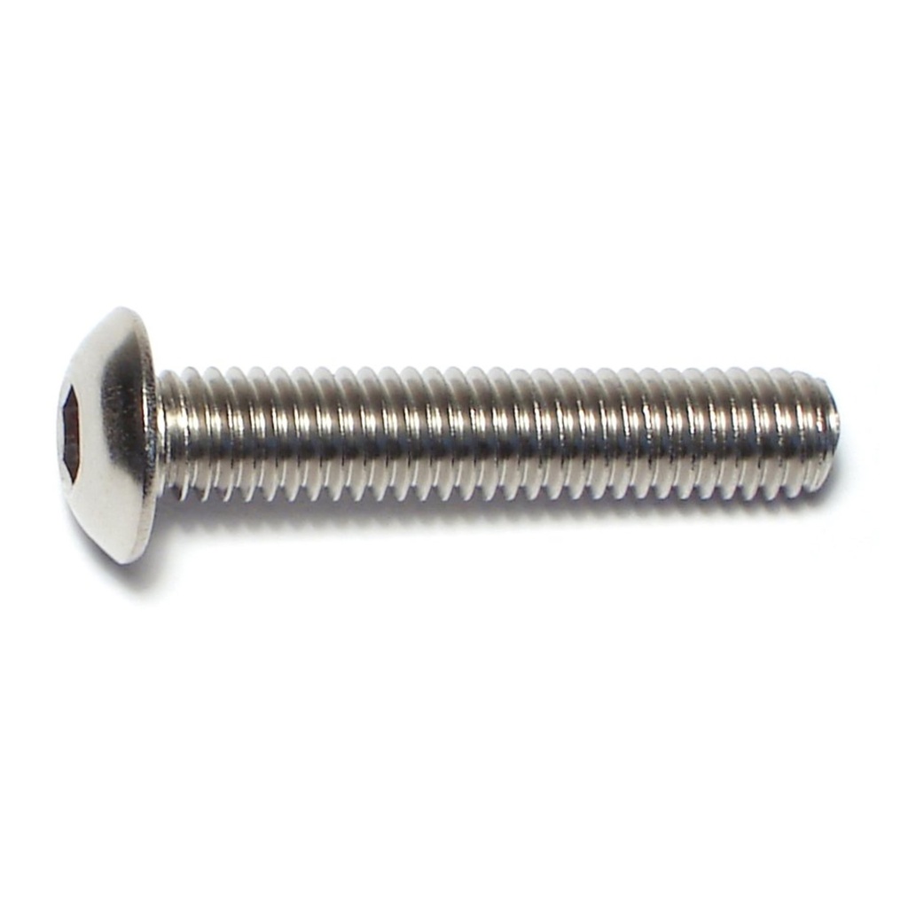 10-32 x 1 Button Socket SS