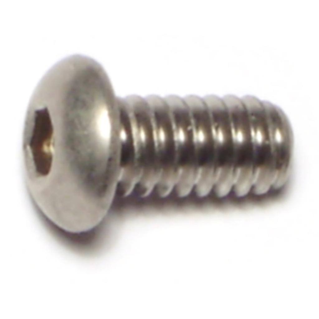 1/4-20 x 1/2 Button Socket SS