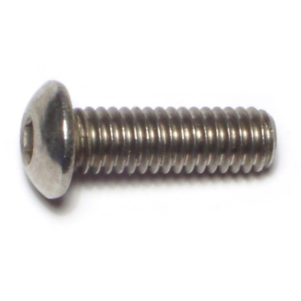 5/16-18 x 1 Button Socket SS