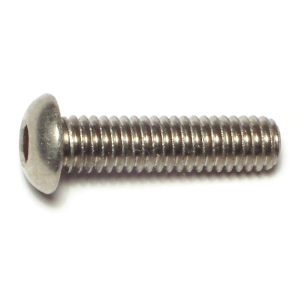 5/16-18x 1-1/4 Button Socket SS