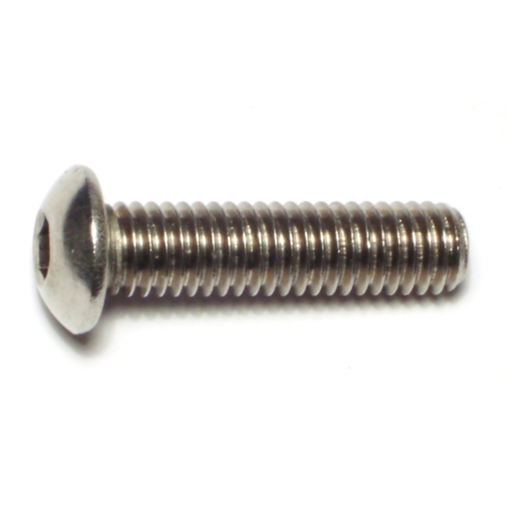 3/8-16 x 1-1/2 Button Socket SS