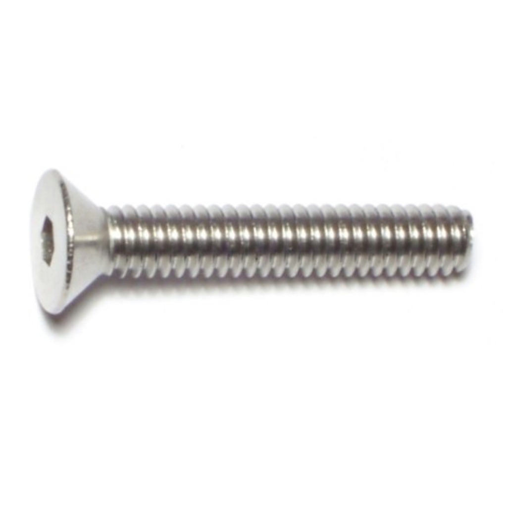 1/4-20 x 1-1/2 Flat Socket SS