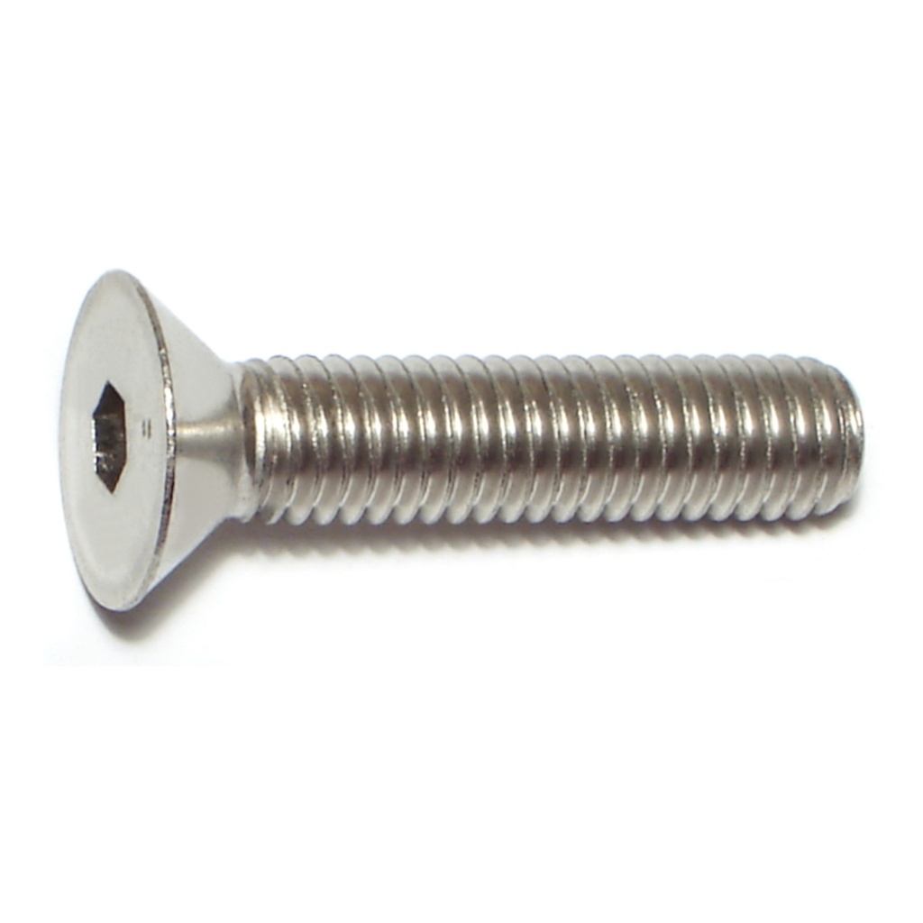 3/8-16 x 1-3/4 Flat Socket SS