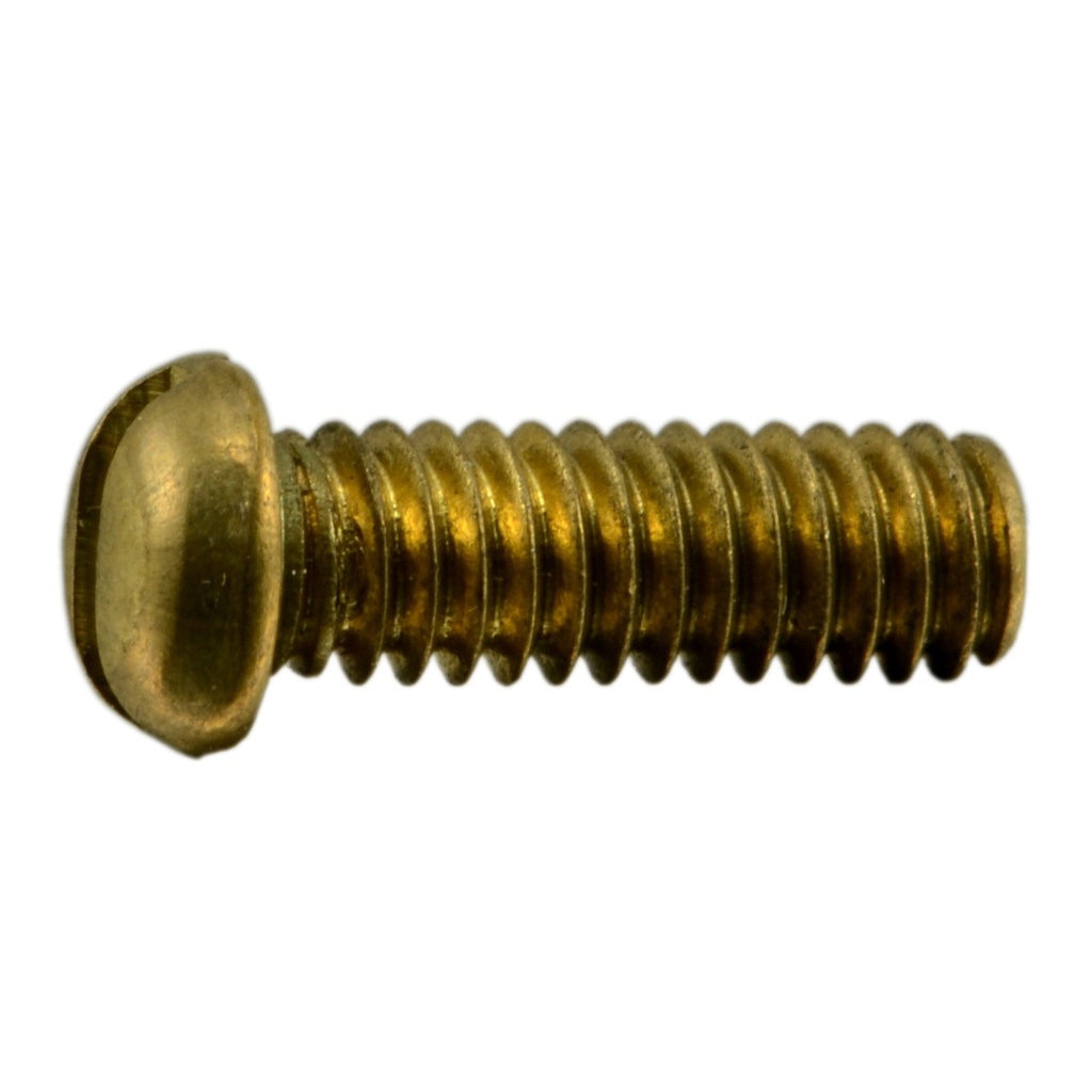 8-32 x 1/2 Sl Rd Mach Sc Br