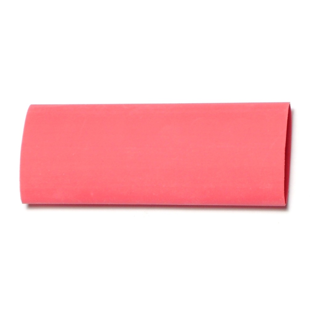 1" x 3 Red Heat Shrink Tube