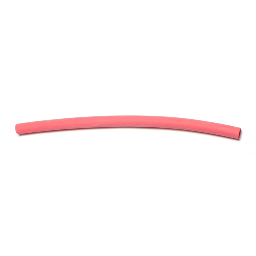 1/4 x 6 Red Heat Shrink Tube