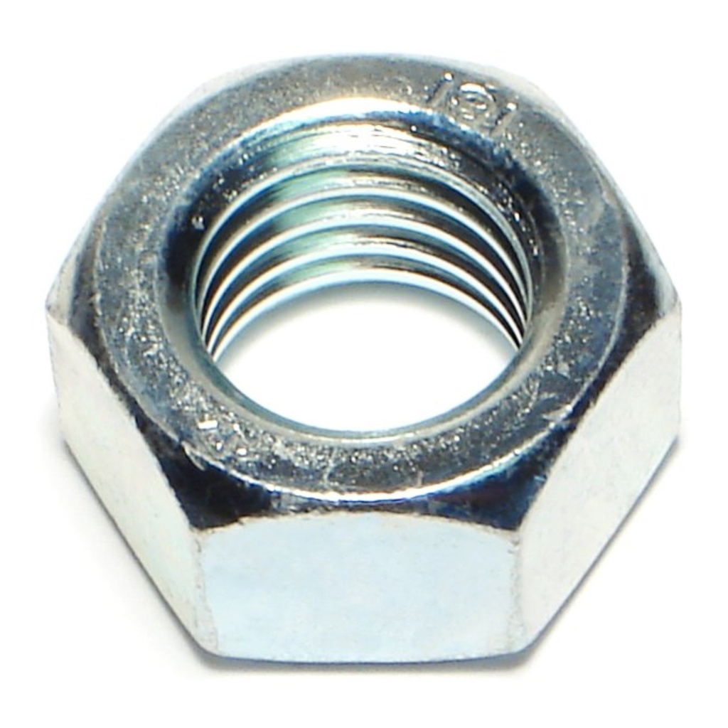 18mm-2.50 Hex Nut Cl8 Zinc