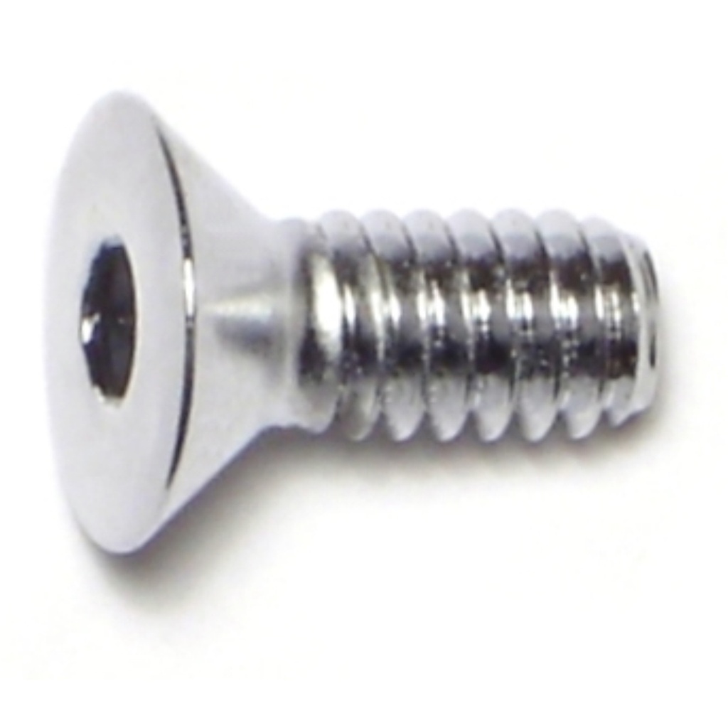 1/4-20 x 5/8 Flat Socket Chrm