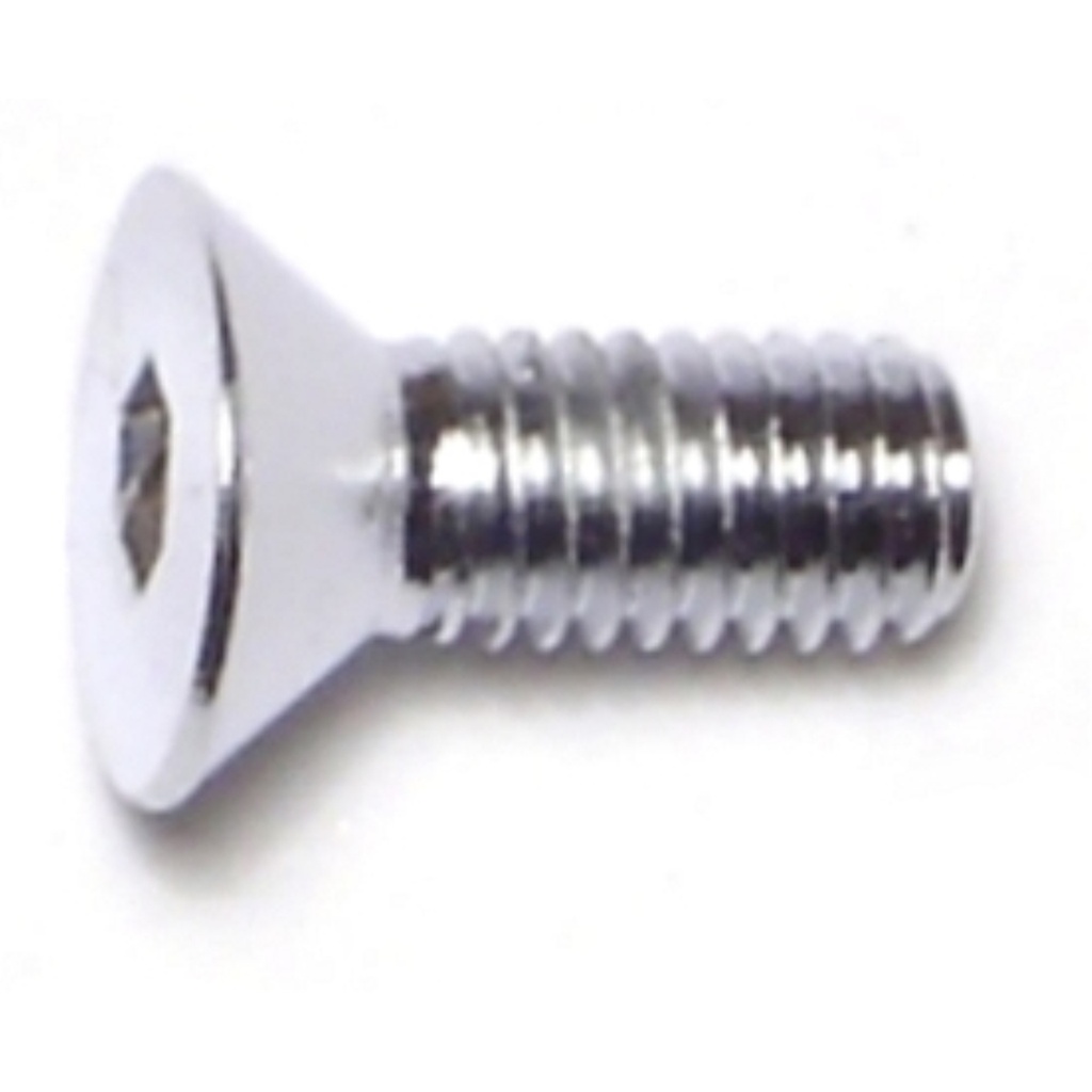10-32 x 1/2 Flat Socket Chrm