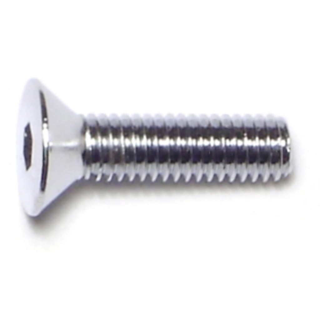 10-32 x 3/4 Flat Socket Chrm