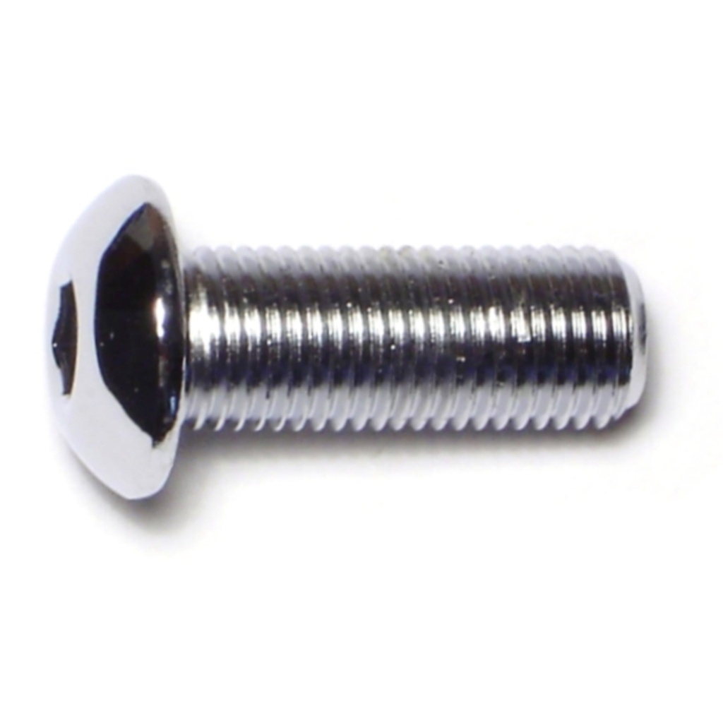 3/8-24 x 1 Button Sckt Chrm