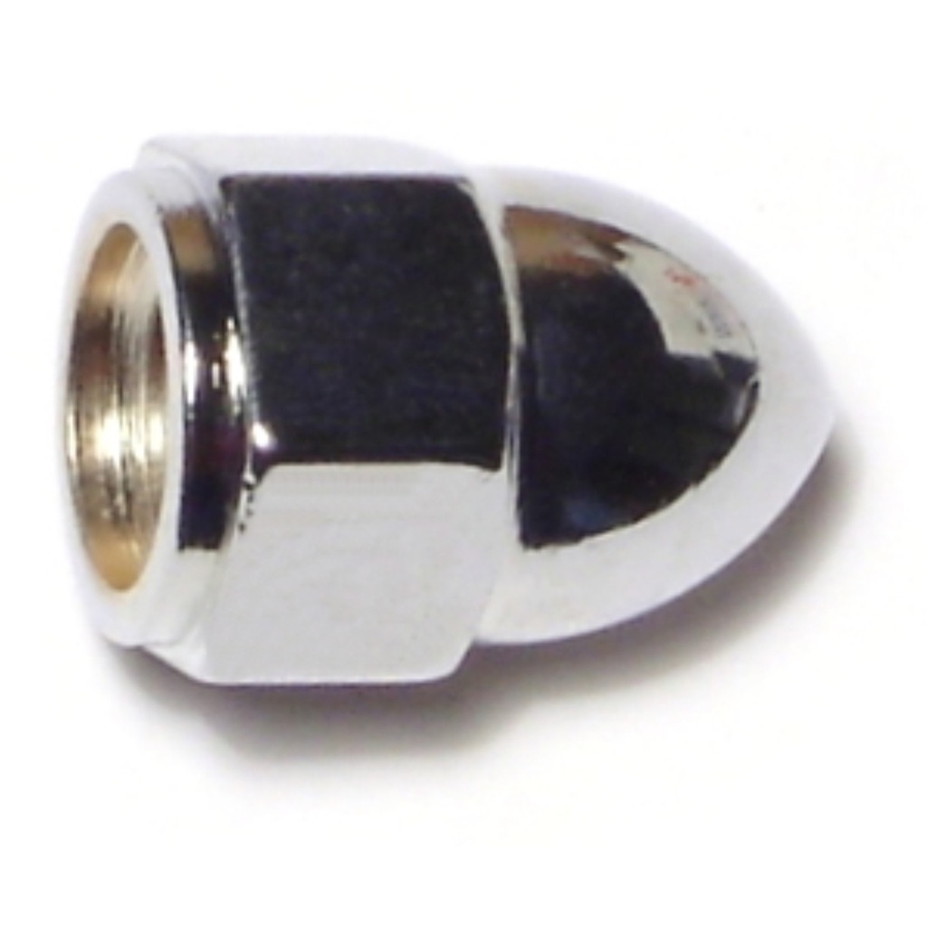 3/8-24 Acorn Nut Chrome