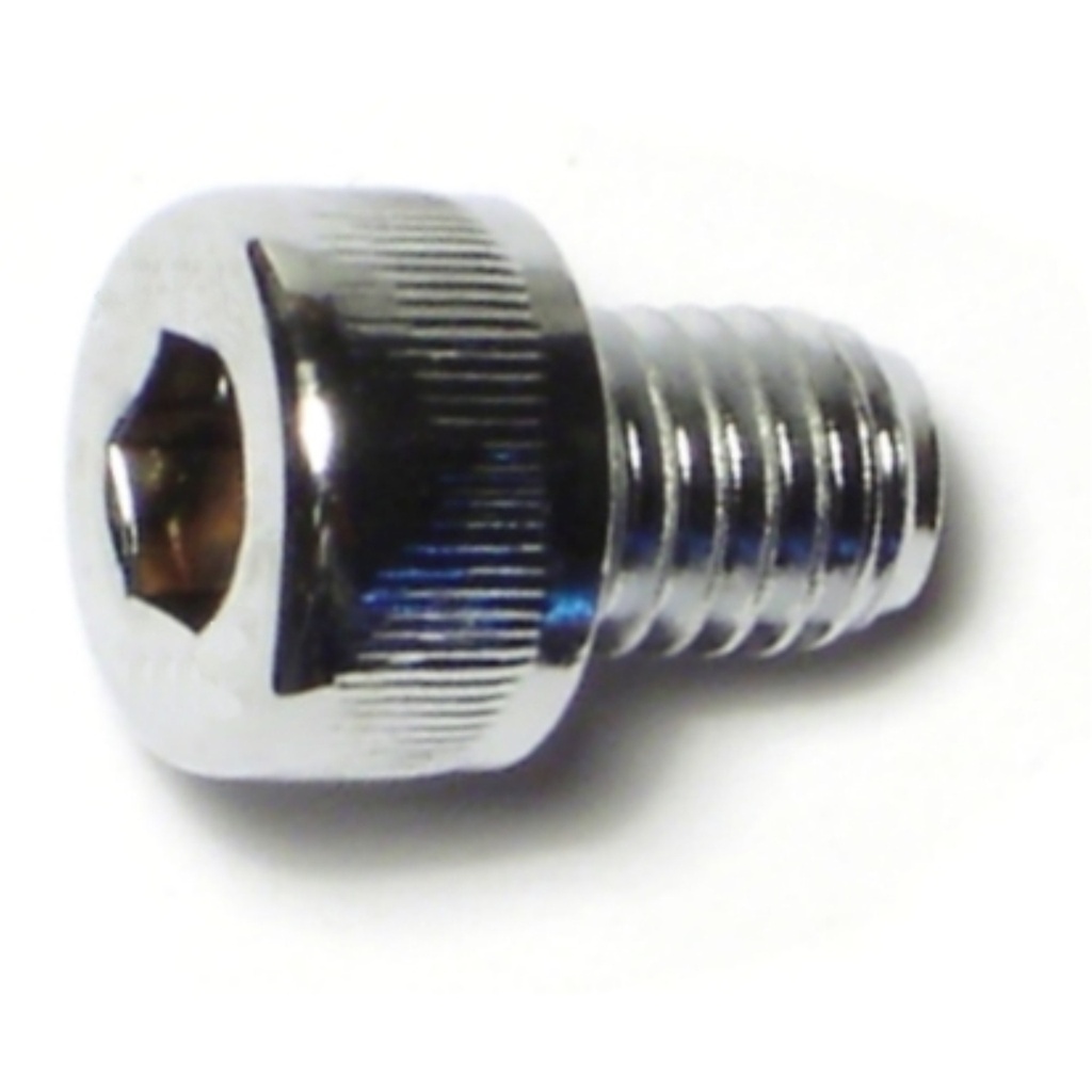 8mm-1.25 x 10m Knurl Sockt Chrm
