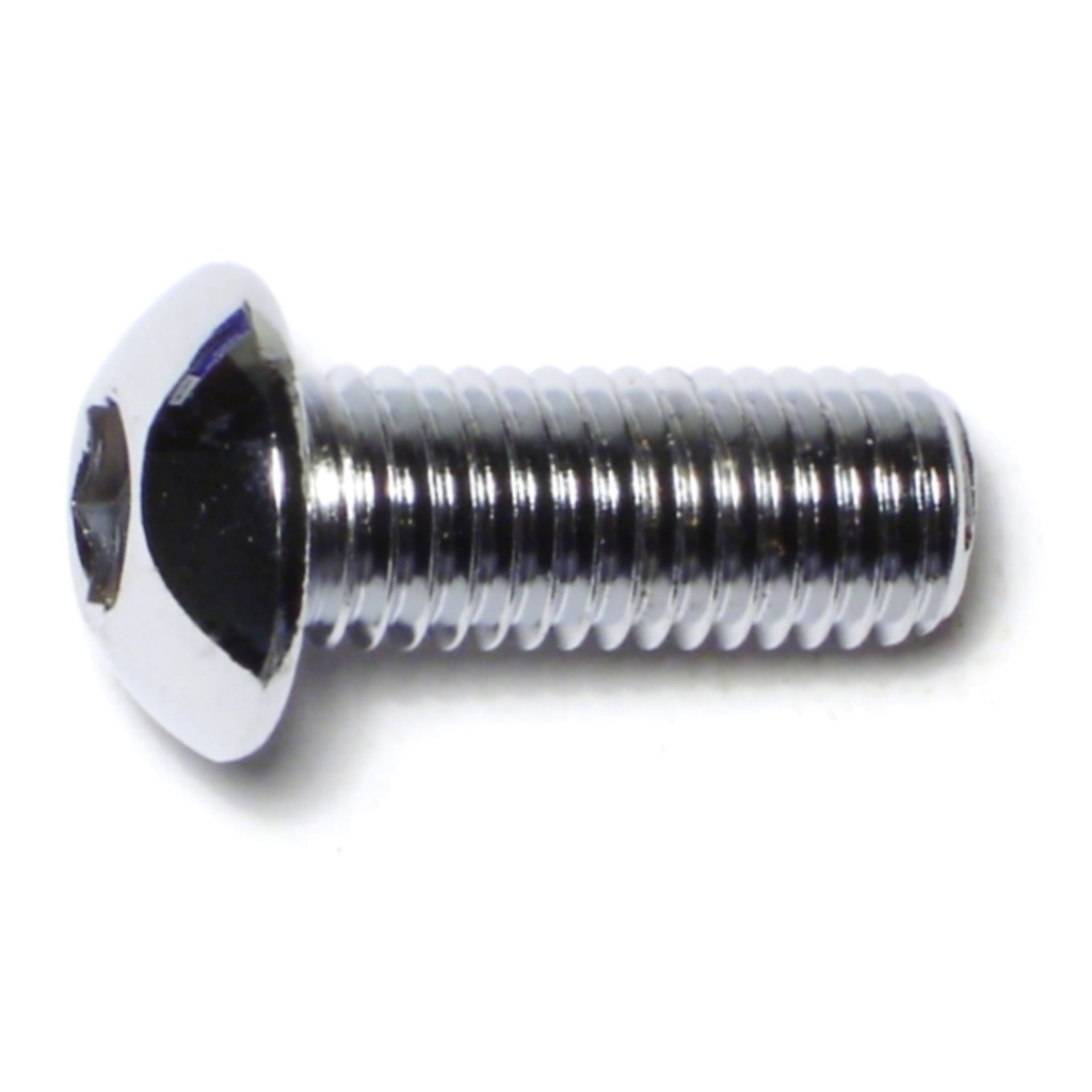 12mm-1.75x 30m Button Sckt Chrm
