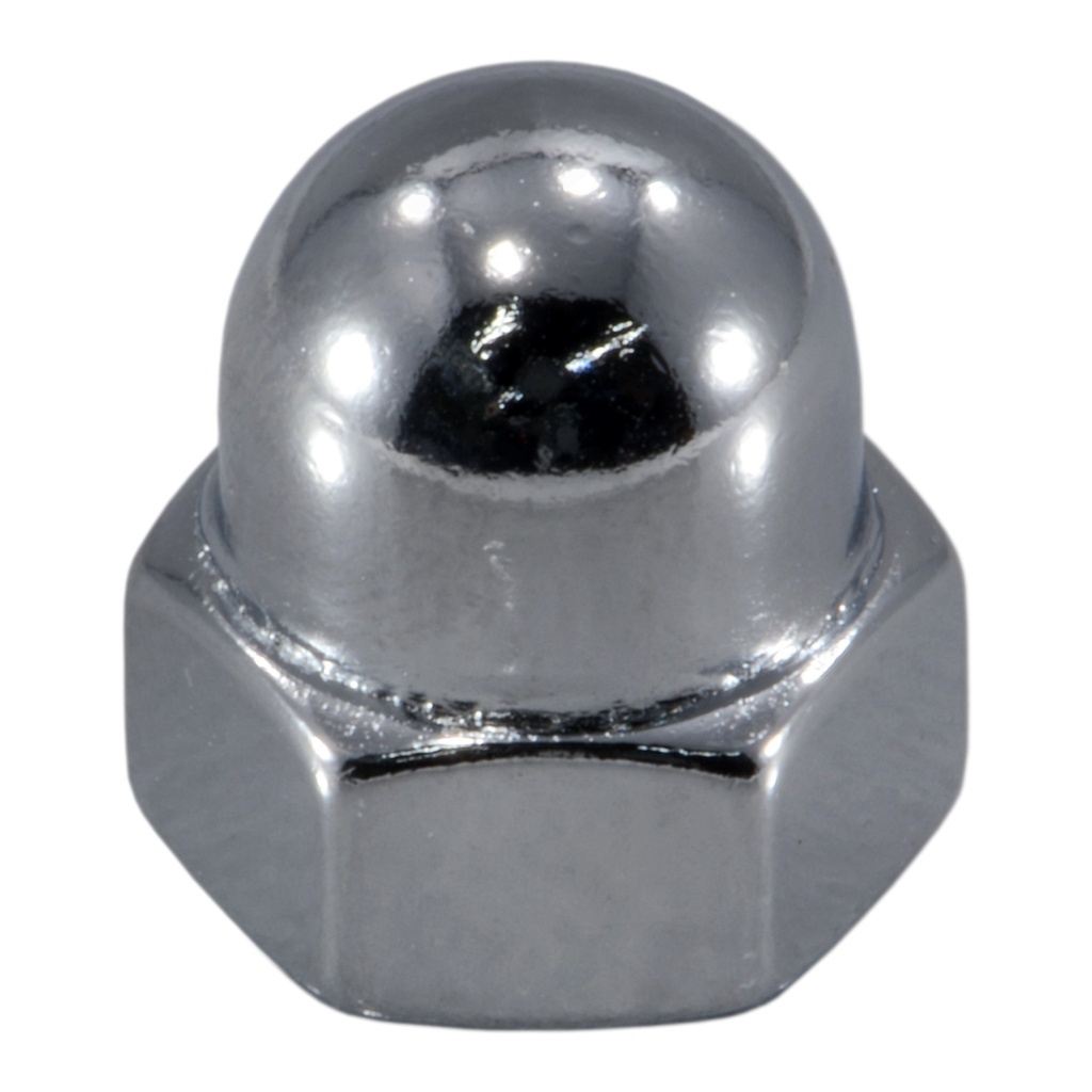 8mm-1.25 Acorn Nut Chrome