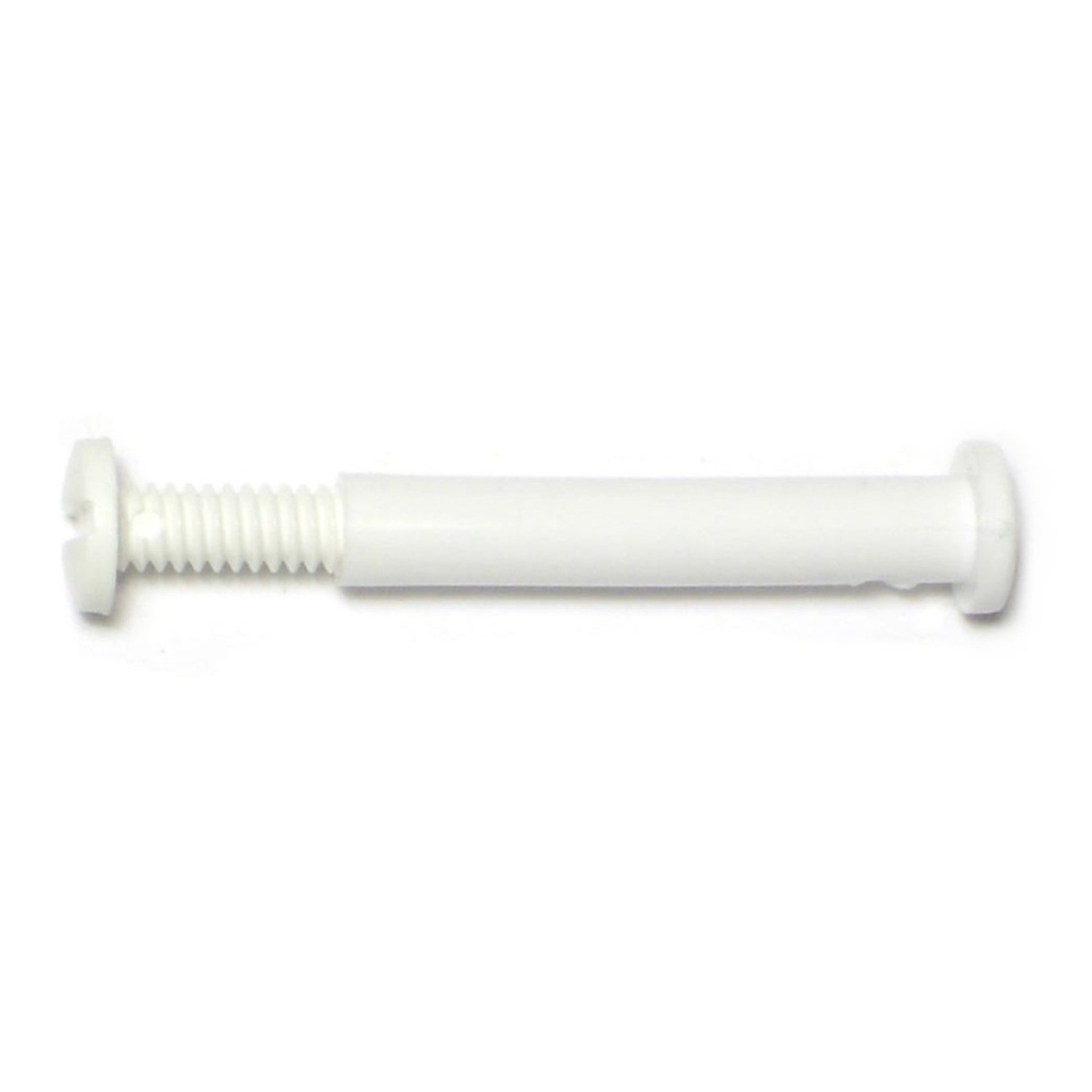 1-3/8" Post w/Scr White