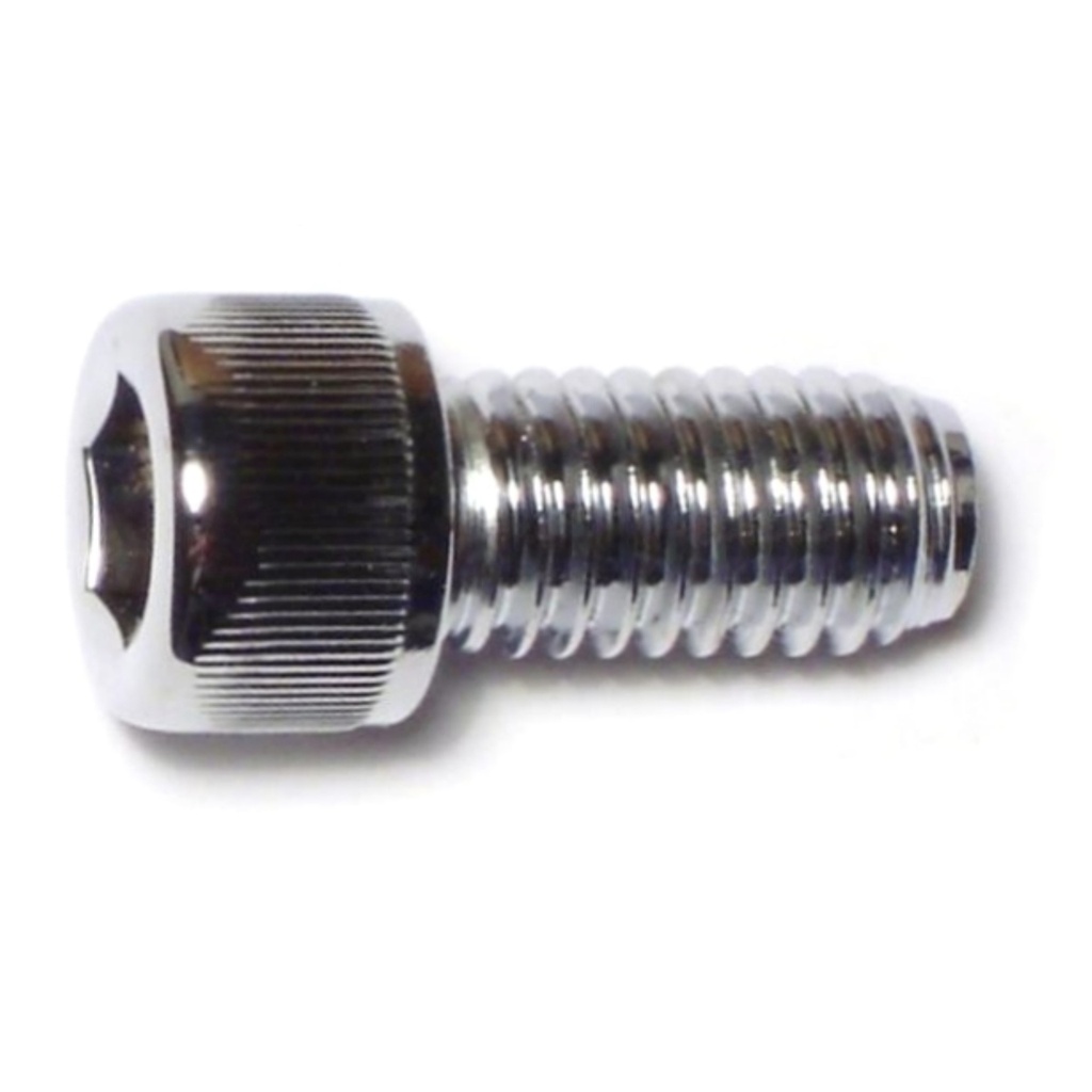 3/8-16 x 3/4 Knurl Sockt Chrm