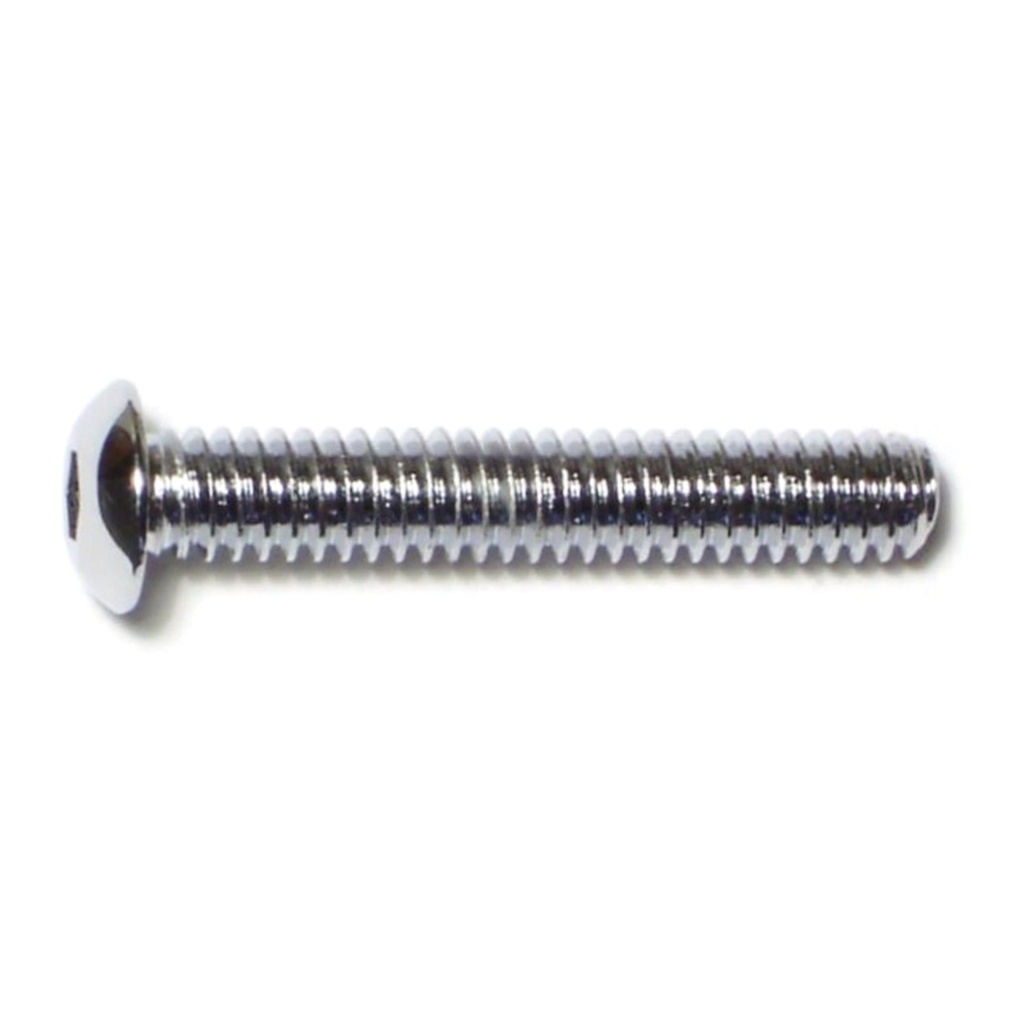 1/4-20 x 1-1/2 Button Sckt Chrm
