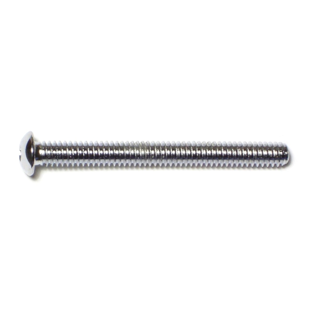 1/4-20 x 2-1/2 Button Sckt Chrm