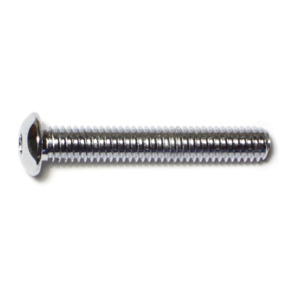 5/16-18 x 2 Button Sckt Chrm