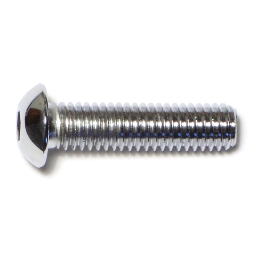 3/8-16 x 1-1/2 Button Sckt Chrm