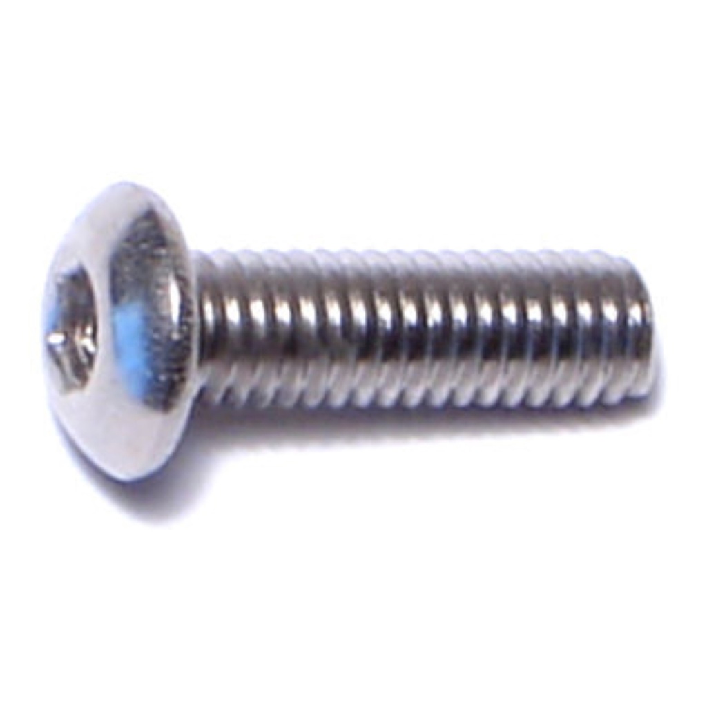 3mm-0.5 x 10mm Button Socket SS