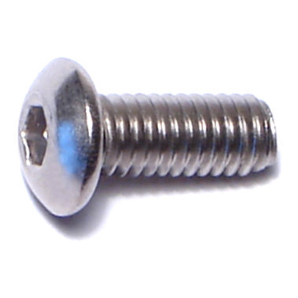 4mm-0.7 x 10mm Button Socket SS