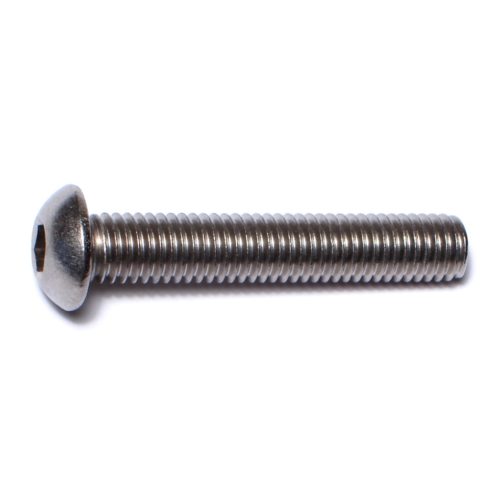 8mm-1.25x 45mm Button Socket SS