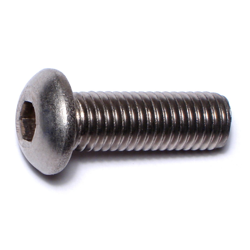 10mm-1.5x 30mm Button Socket SS