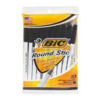 60019908 BIC BLK INK PENS