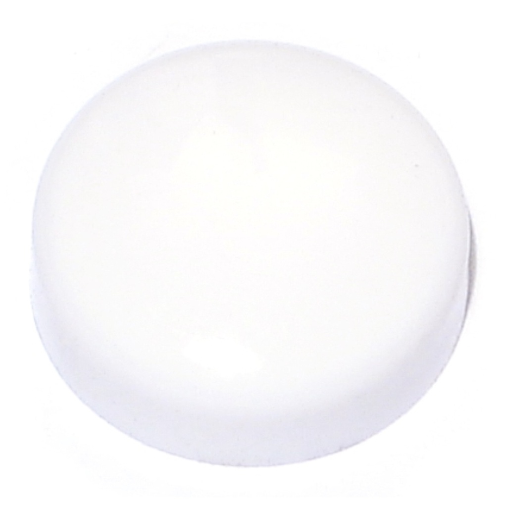 1/4 White Hex Head Cover