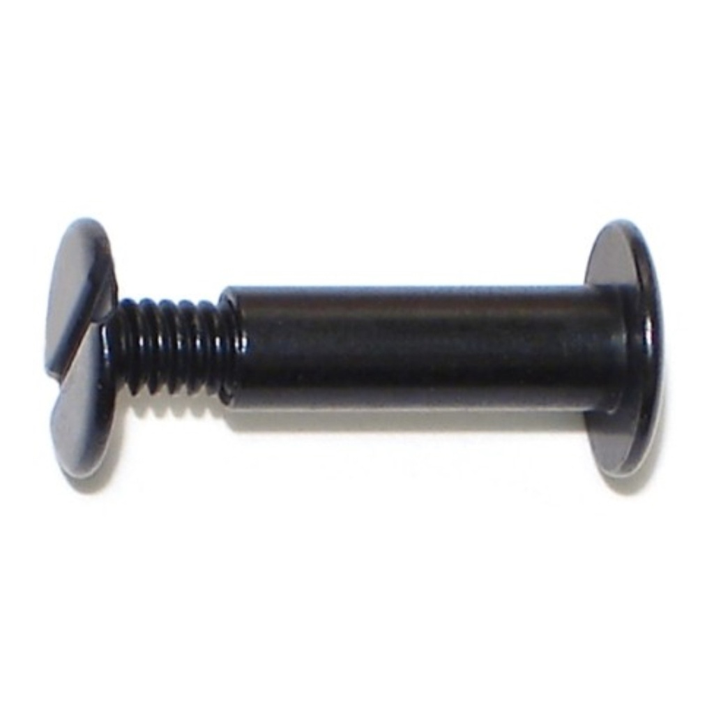 5/8 Scrw Post Blk Al