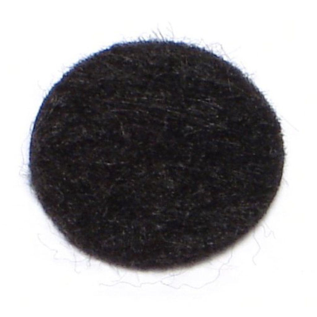 3/4 Black Felt Wash