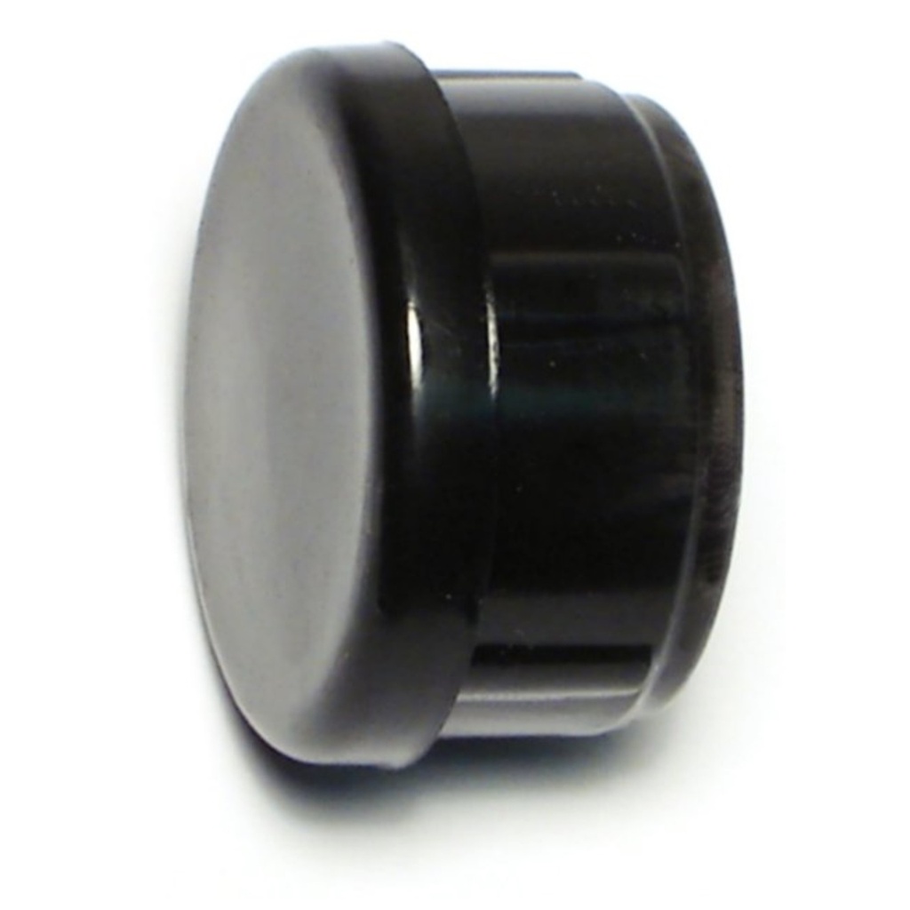 1" x 18 ga Rd Blk Furn Tip