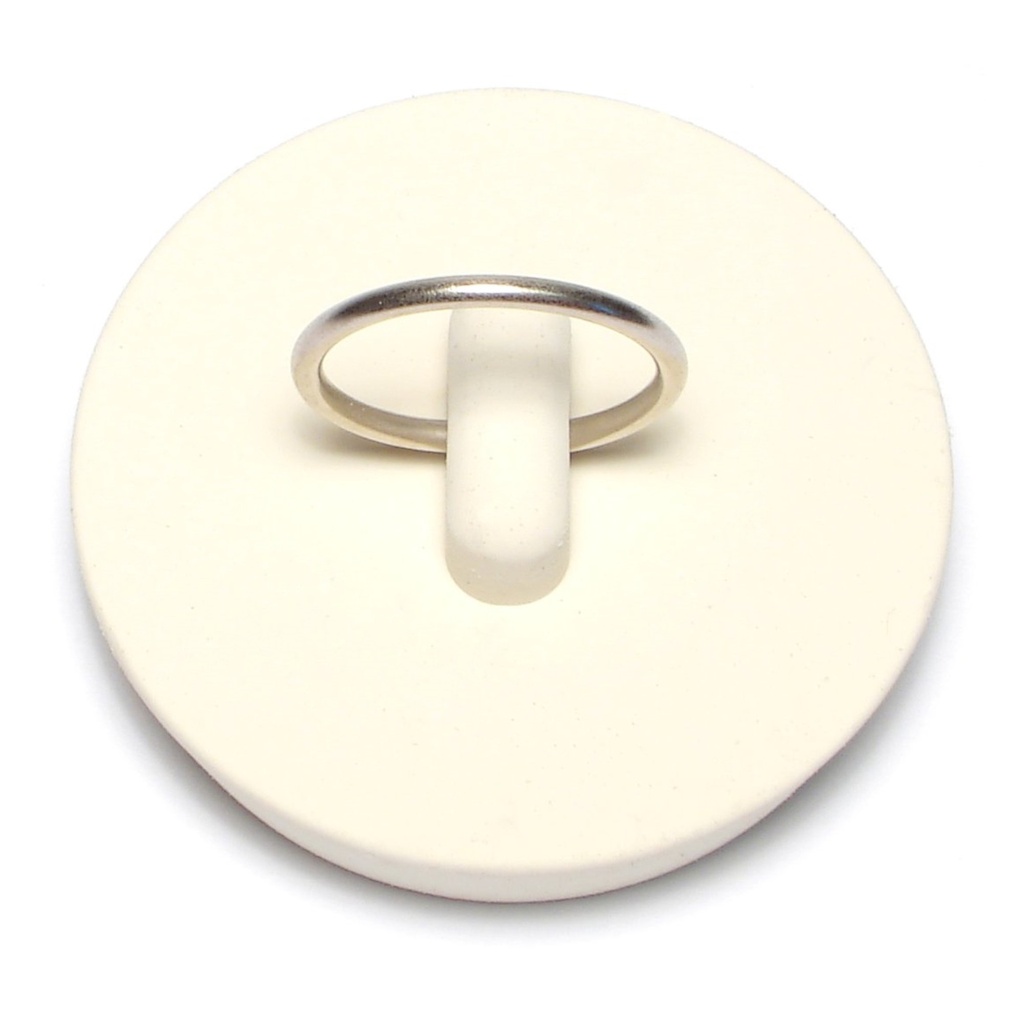 1-3/4 Wht Rubber Stopr