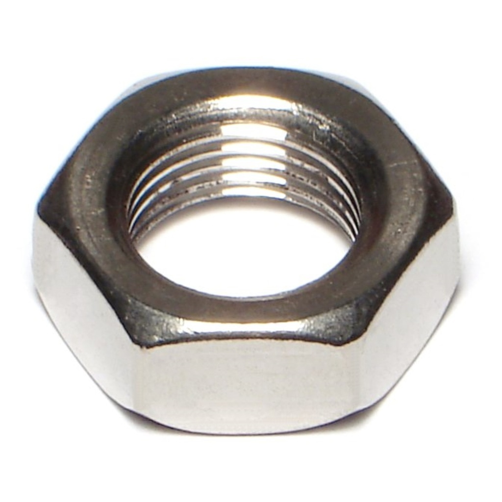 5/8-18 Hex Jam Nut SS