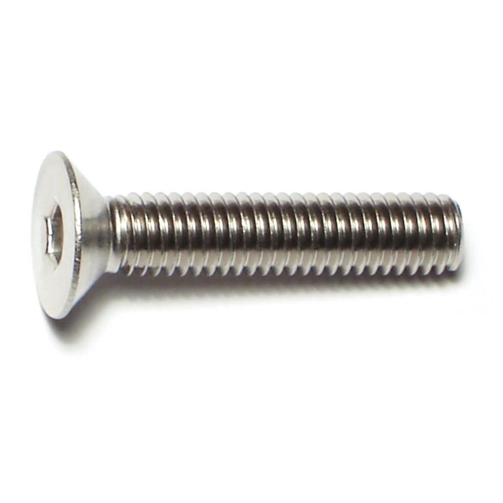 6mm-1.0 x 30mm Fl Socket Cap SS
