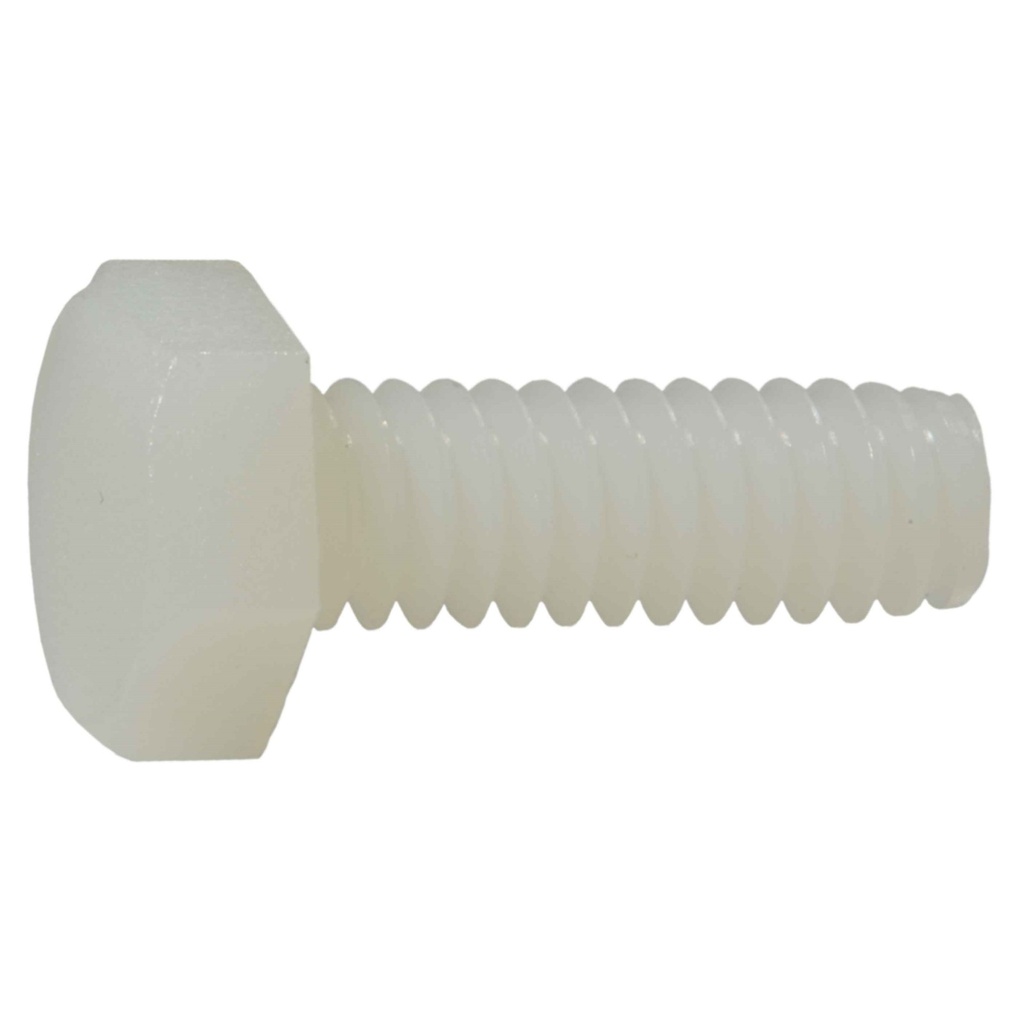 1/4-20 x 3/4 Nylon Hex Cap Sc